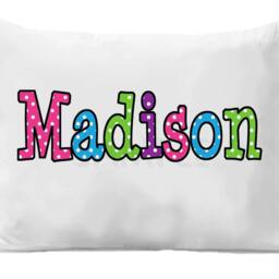 Cheetah Zebra Personalized Pillowcase Animal Print Kids Bedding - thumbnail 2