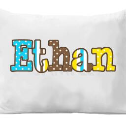 Cheetah Zebra Personalized Pillowcase Animal Print Kids Bedding - thumbnail 3