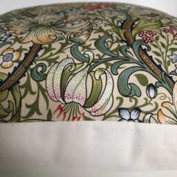 William Morris Golden Lily Multi Cream Arts Crafts Cushion Cover 16 - thumbnail 3