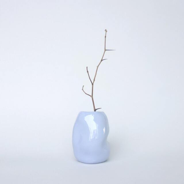 Ceramic Vase, Flower Handmade Ceramic, Special Gift, Enamel Pot Pen Holder, Tray, Balloon, Big Head - image 1
