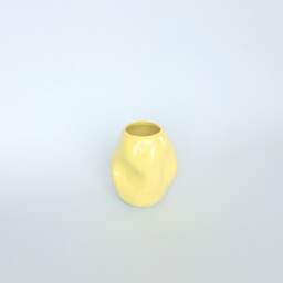 Ceramic Vase, Flower Handmade Ceramic, Special Gift, Enamel Pot Pen Holder, Tray, Balloon, Big Head - thumbnail 3