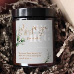 Personalised Mother's Day Candle, Mum Gift, Love You Birthday Big Hug Candle For - Nana - thumbnail 2