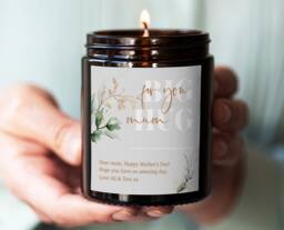Personalised Mother's Day Candle, Mum Gift, Love You Birthday Big Hug Candle For - Nana - thumbnail 1