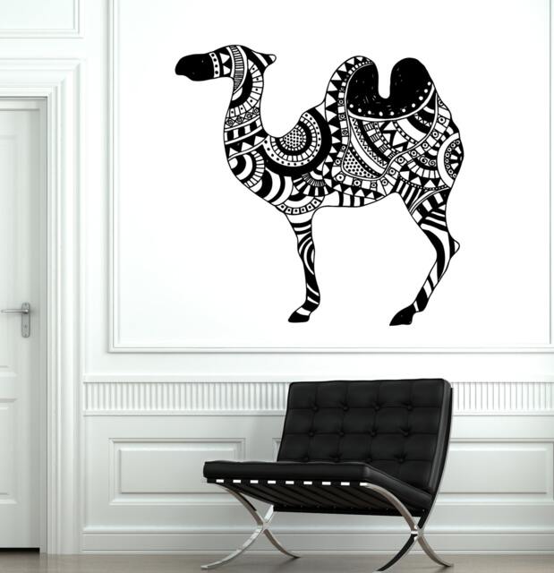 Wall Vinyl Camel Desert Animal Ornament Mural Decal 1755Dz - image 1