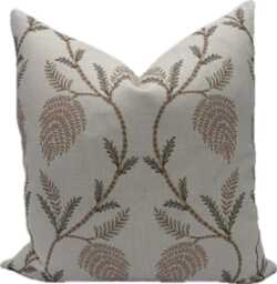 Colefax & Fowler Theta Old Pink Cushion Cover Pillow Double Sided - thumbnail 1