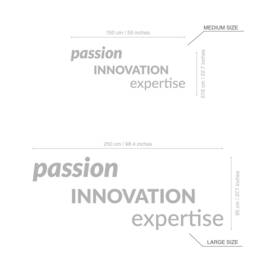Passion, Innovation, Expertise, Business Quote, 3D Office Wall Art, Motivational Skupine - thumbnail 2
