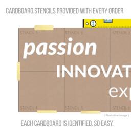 Passion, Innovation, Expertise, Business Quote, 3D Office Wall Art, Motivational Skupine - thumbnail 3