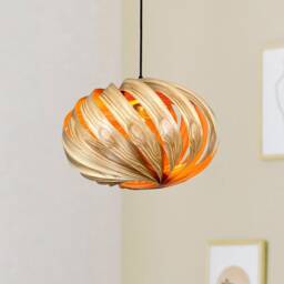 Pendant Lamp For The Living Room Or Ceiling Light Dining Table. Handmade From Genuine Wood - thumbnail 3