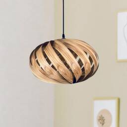 Pendant Lamp For The Living Room Or Ceiling Light Dining Table. Handmade From Genuine Wood - thumbnail 2