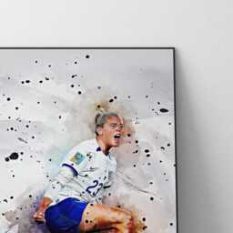 Alessia Russo Poster - Women's World Cup Football Wall Art Print Ref #404 - thumbnail 2