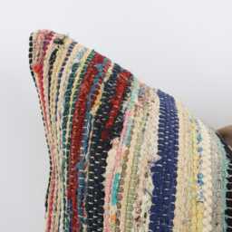 20'' Vintage Turkish Kilim Pillow Cover Bohemian Cushion - thumbnail 3