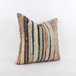 20'' Vintage Turkish Kilim Pillow Cover Bohemian Cushion - thumbnail 2