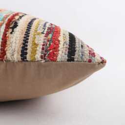 20'' Vintage Turkish Kilim Pillow Cover Bohemian Cushion - thumbnail 4