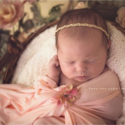 Newborn Baby Photography Prop, Wrap, Swaddle Blanket, Cocoon Infant Photo Stretchy Jersey Wrap - thumbnail 2