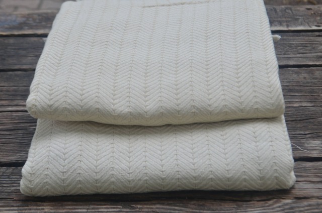 "Cream Blanket, Bed Rug, Turkish Bedspread, Turkish Towel, Blanket, Pestemal, Peshtemal Cover, Beach Towel, Bed Cover 75""x91" - image 1