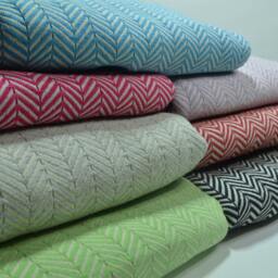 "Cream Blanket, Bed Rug, Turkish Bedspread, Turkish Towel, Blanket, Pestemal, Peshtemal Cover, Beach Towel, Bed Cover 75""x91" - thumbnail 4