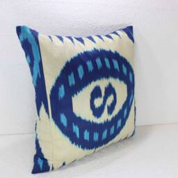 Hand Dyed Ikat Pillow Cover - thumbnail 2