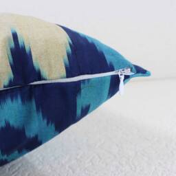 Hand Dyed Ikat Pillow Cover - thumbnail 4