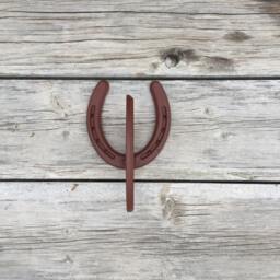 Hooks, Curtain Rod Holder, Coat Horseshoe Decor, Art, Tack Hooks - 1 Hook Tie Back - thumbnail 3