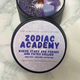 Zodiac Academy Candle - Bookish Booktok Fantasy Romance Gift - thumbnail 3