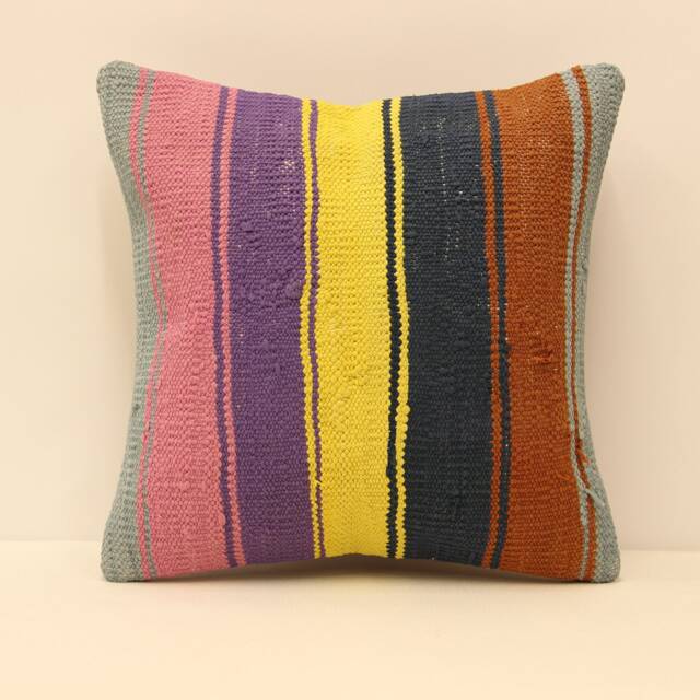 14x14 - 35x35 cm Kilim Pillow Cover Home Cushion Decorative Throw Pillows Rustic Couch Designer Boho Case Livingroom 4Obf-42 - image 1