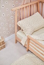 Muslin Kids Bedding Set Twig Print Duvet Cover & Pillowcase
