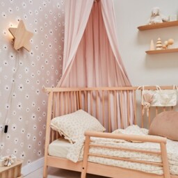 Muslin Kids Bedding Set Twig Print Duvet Cover & Pillowcase - thumbnail 3