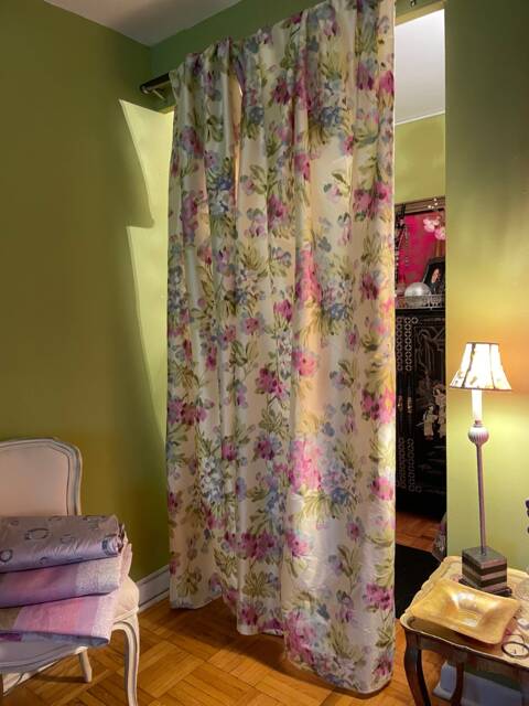 "Custom Silk Curtains-Roman Blinds in Designers Guild, ""Rosamund" - image 1