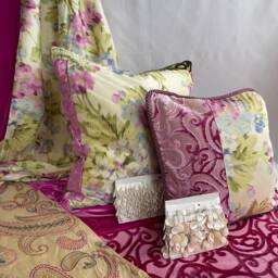 "Custom Silk Curtains-Roman Blinds in Designers Guild, ""Rosamund" - thumbnail 4