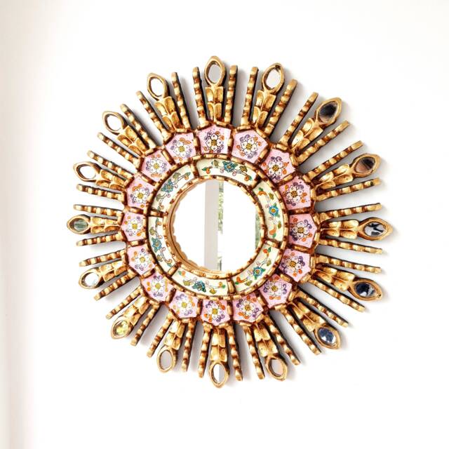 "Peruvian Mirrors ""Pink Eye 40cm" - image 1
