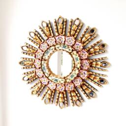 "Peruvian Mirrors ""Pink Eye 40cm"