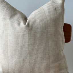 Neutral Natural Color & Fiber Pillow Cover - thumbnail 2