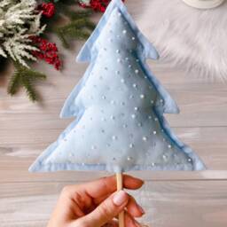 Fabric Christmas Tree 13, 4 - thumbnail 3