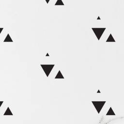Triangle Set Wall Decal Kids Room Shape Wall Sticker, Bedroom, Living Pattern Wallpaper Vinyl Decals Stickers Home Decor - thumbnail 2
