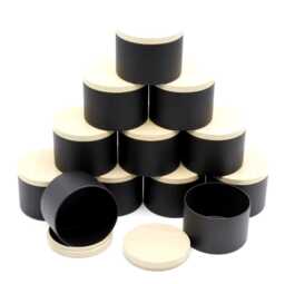 12 Pack 4Oz Candle Jar Tin With Lid Round Metal - thumbnail 1