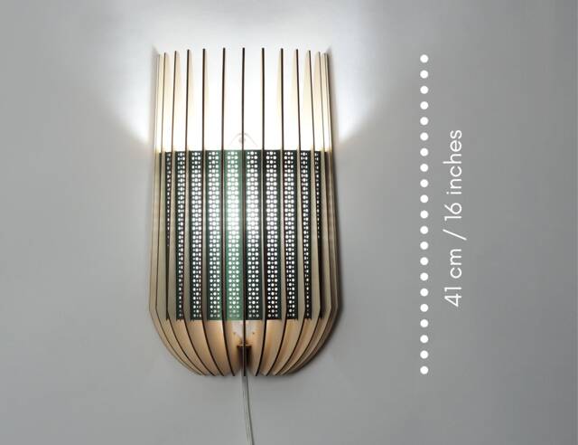 Bohemian Lamp Customizable Wall Sconce For Teen Girl's Room Or College Dorm - image 1