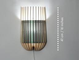 Bohemian Lamp Customizable Wall Sconce For Teen Girl's Room Or College Dorm