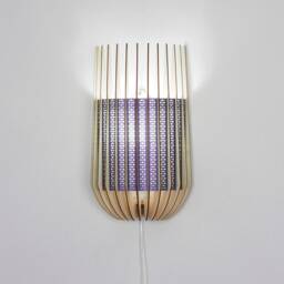 Bohemian Lamp Customizable Wall Sconce For Teen Girl's Room Or College Dorm - thumbnail 4