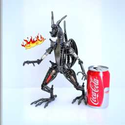 Recycled Metal Dragon Sculpture, Handmade Industrial Art, Iron Anniversary Art - thumbnail 1