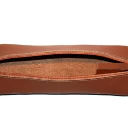 Pencil Case/Pen Bag Pouch Leather in Brown For Men Unique - thumbnail 3