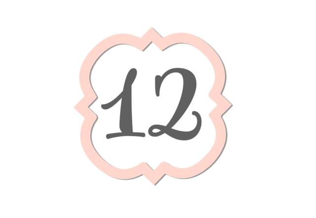 Wood Quarterfoil Marker, Milestone Blanket Month Baby Shower Gift, Photo Prop, Keepsake - image 1