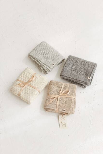 Sample Sale Alpaca Baby Blanket 100% Girl Gift Knitted Eco Friendly Shower Organic Wool Throw Oeko Tex Standard - image 1