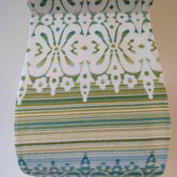 Green Ornament Print Fabric Toilet Paper Holder, Spare Space in Toilet, Fast For Use, Family Space, Kipling Calm Your Bath - thumbnail 3