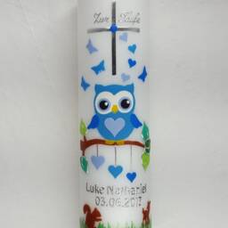 Christening Candle Owl - thumbnail 2