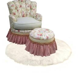 Plush Faux Sheepskin Round Rug - Ivory White, Shag Area - thumbnail 4