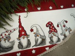 Christmas Decor Tree Skirt Decoration Gnome Ornament Scandinavian Gift Swedish