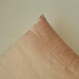 Peach Colour Dupioni Silk Cushion Cover/Code 376 12x12, 12x16, 12x20, 14x20, 14x24, 16x16, 18x18, 20x20, 22x22, 24x24 - thumbnail 4