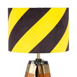 Manchester Music Print Lampshade Drum Lamp Shade 25cm 30cm 35cm 40cm 45cm Handmade Velvet Home Decor Retro 90S Nineties - thumbnail 2