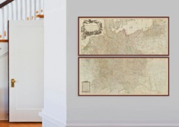Map Of Germany - Gigantic Set Antique Prints Showing in 1770's - Berlin, Hamburg, Munich, Cologne, Frankfurt, Stuttgart - thumbnail 1