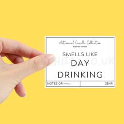 Smells Like Day Drinking Candle, Funny Candles, Joke Birthday Gifts, Inappropriate Gift, ??? - thumbnail 2